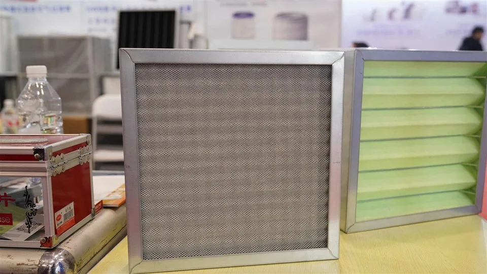 HVAC Filtri Reżistenza Baxxa tal-Filtru tal-Arja li Jaħsel il-malja tan-Nylon