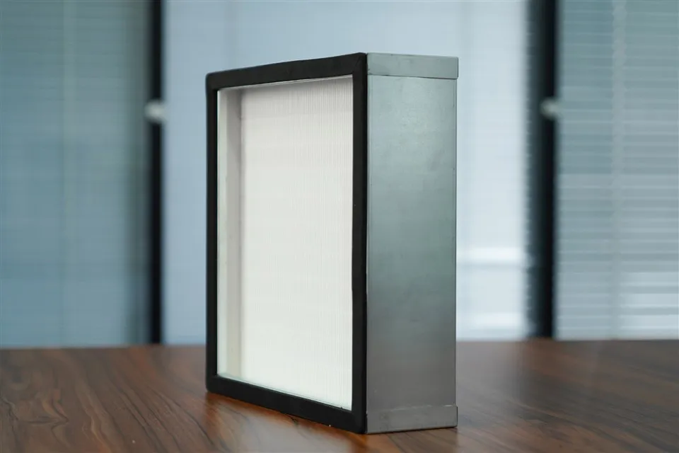 OEM Factory Hight Effiċjenti H 13 14 Hepa Air Filter Bil Aluminju jew Qafas galvanizzat Micron Frisk 99.99% Hepa Air Filter