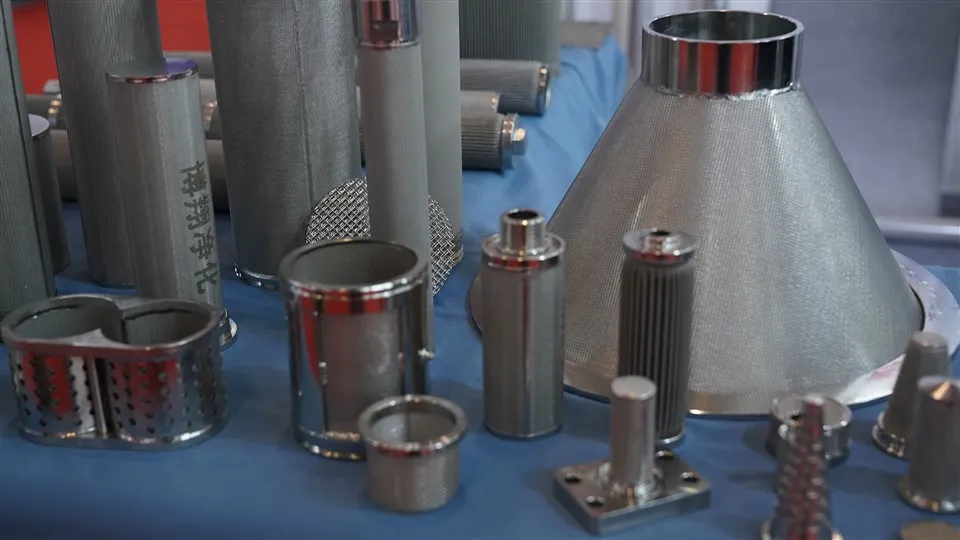 Element tal-filtru tal-malji sinterizzati