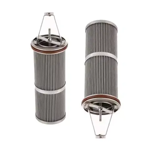 Stainless Steel Metal Mesh Diżil Filtru għall-iskartoċċ tal-filtru Diżil idrawliku Żejt tal-filtru tal-iskartoċċ
